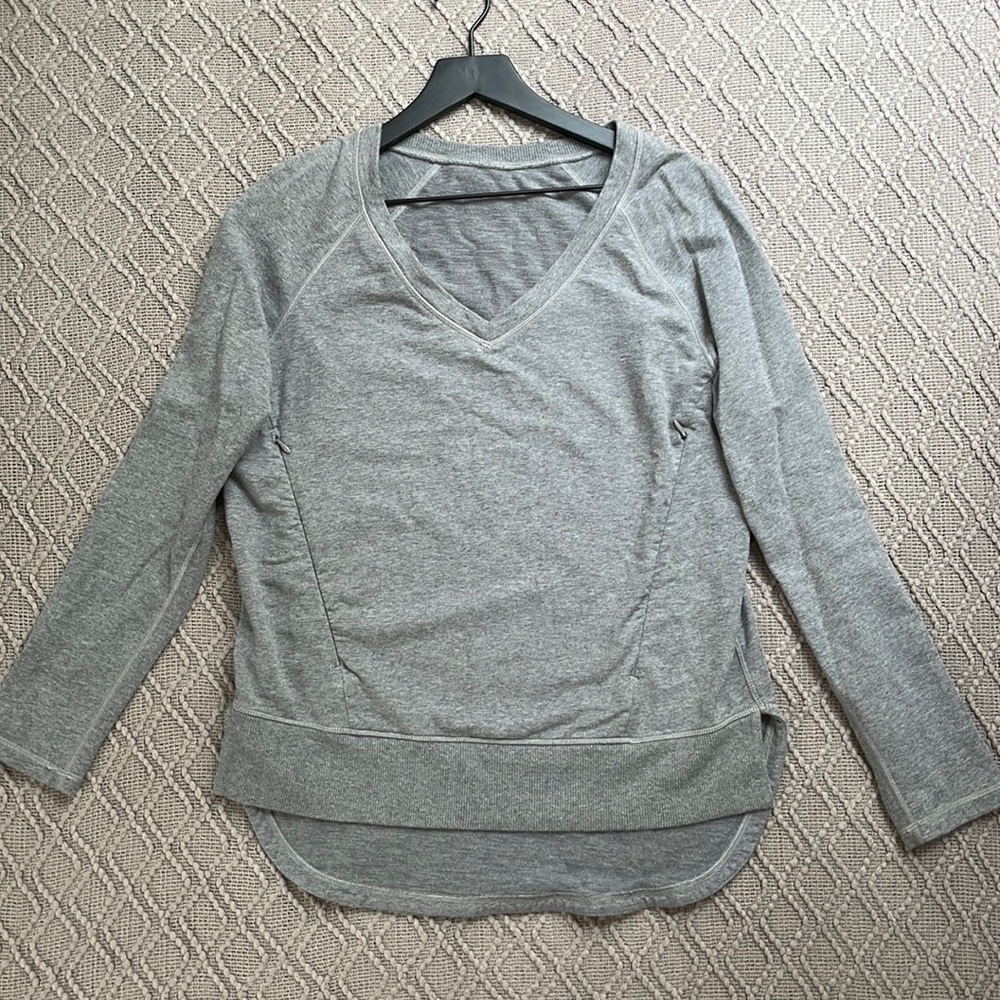 Lulu Lemon V neck sweater